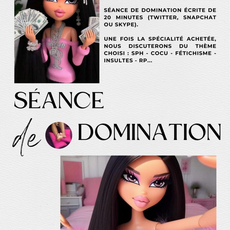 Séance de domination écrite 20 minutes