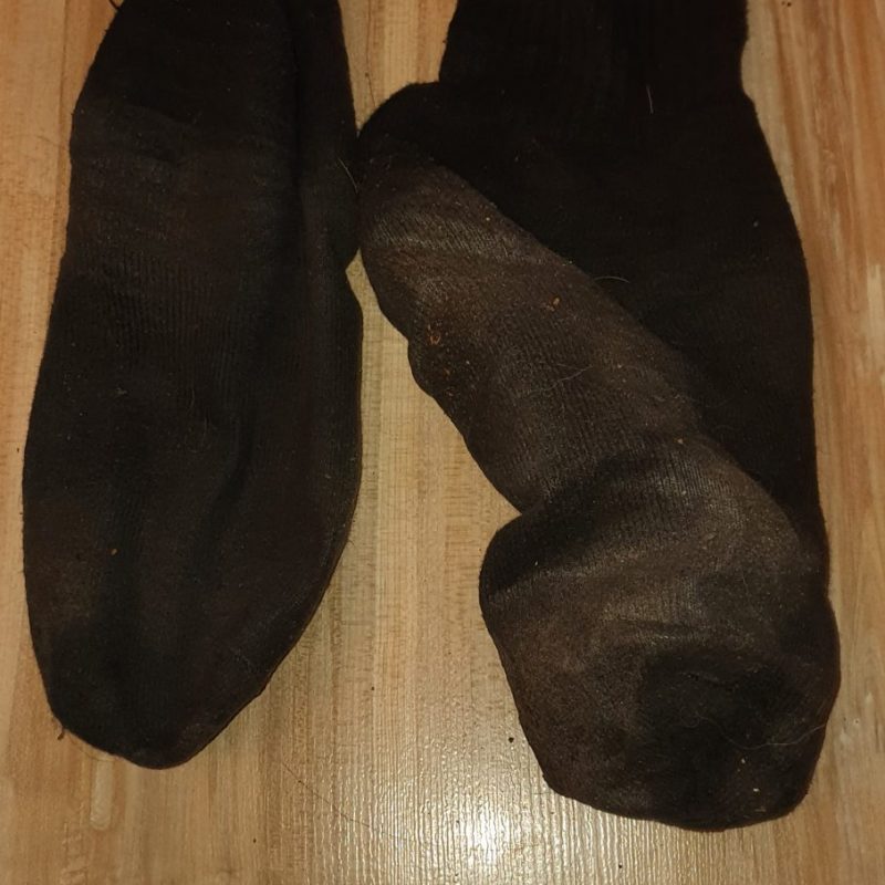 Chaussettes vraiment très très sale !