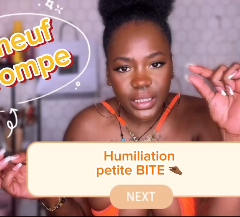 petite bite : ta meuf te trompe 🤏🏾🍆