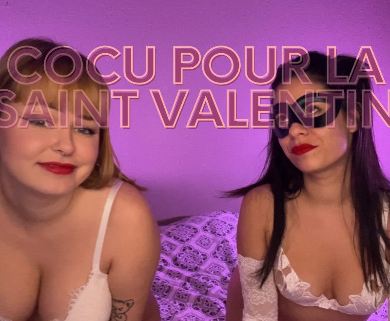 Cocu pour la saint valentin