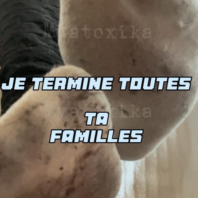 Je termine ta famille
