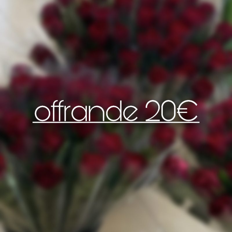 offrande 20€