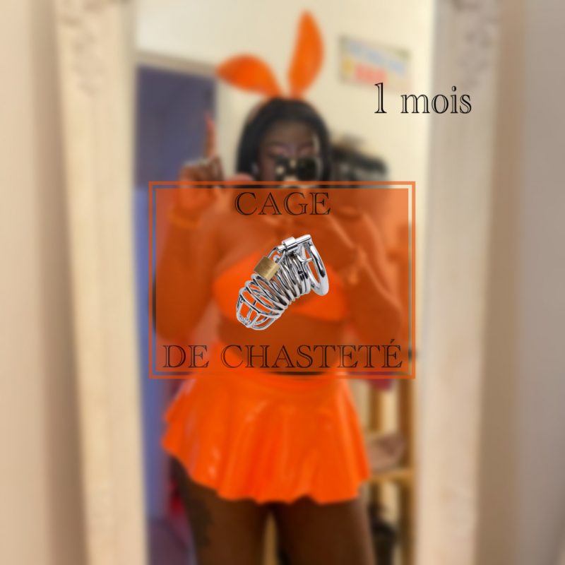 🚫Cage de chasteté 1 mois 🚫