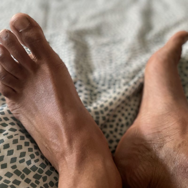 Pack 3 photos pieds