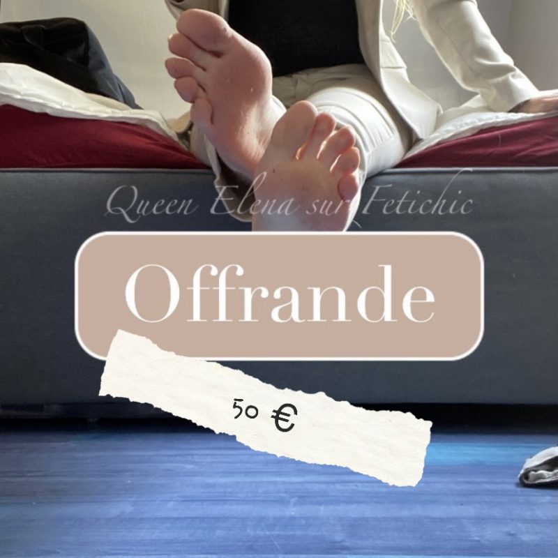Offrande - 50 €