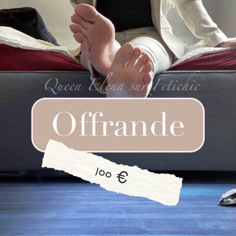Offrande - 100 €