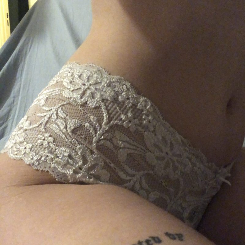 Culotte dentelle blanche