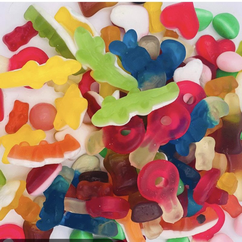 Lot de bonbon pré-mâché