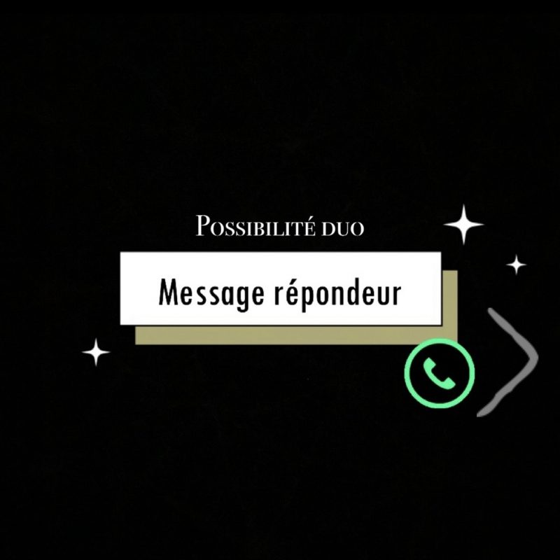 Message répondeur( possibilité Duo)