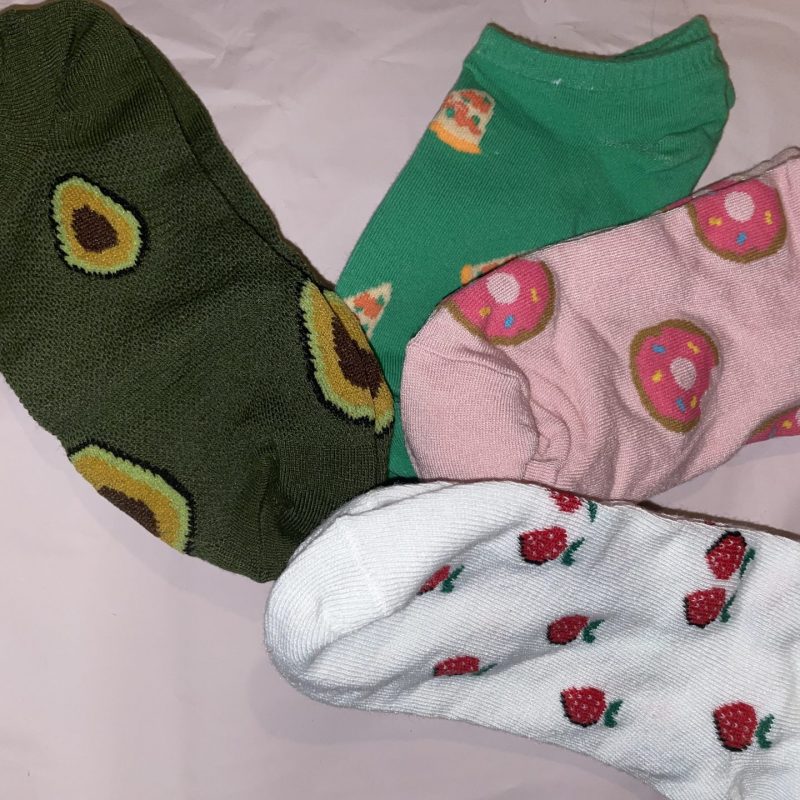 Chaussettes portée