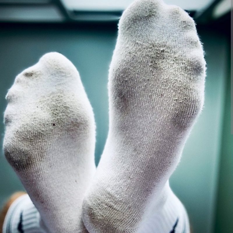 Mes chaussettes sales 🤪