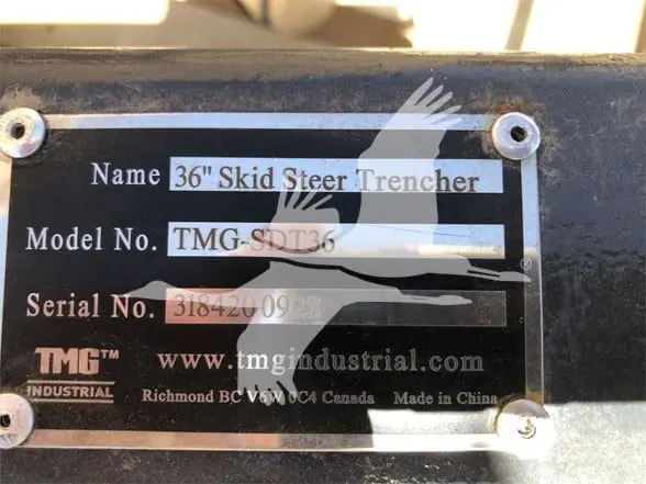 2025 Trencher TMG SDT36 CA05102021CL