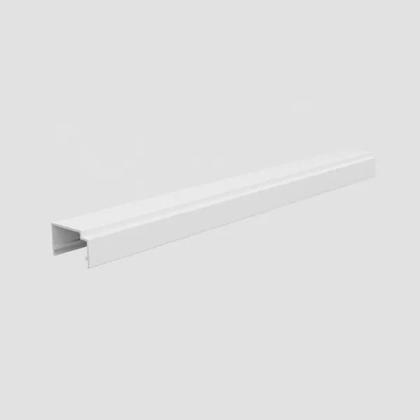 ARM 10' AXIOM BOTTOM TRIM STRAIGHT (1) WHITE
