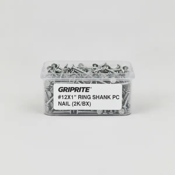 GRIPRITE #12X1" RING SHANK PC NAIL (2K/BX)
