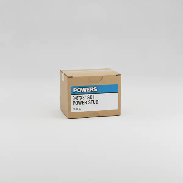 POWERS 3/8"X3" SD1 POWER STUD 50/BOX