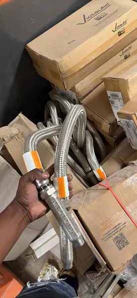 Victaulic Braided Hoses and Brackets 24” and 48”