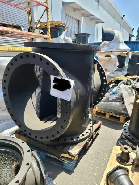 36” flange cross