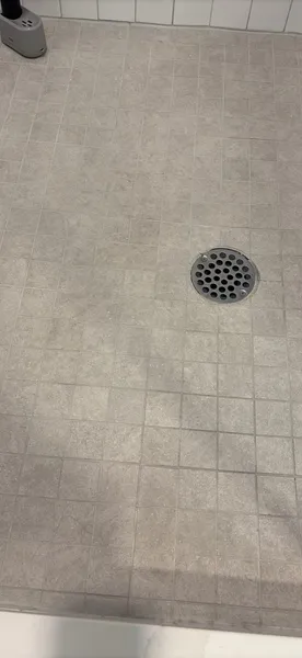 Shower tile floor
