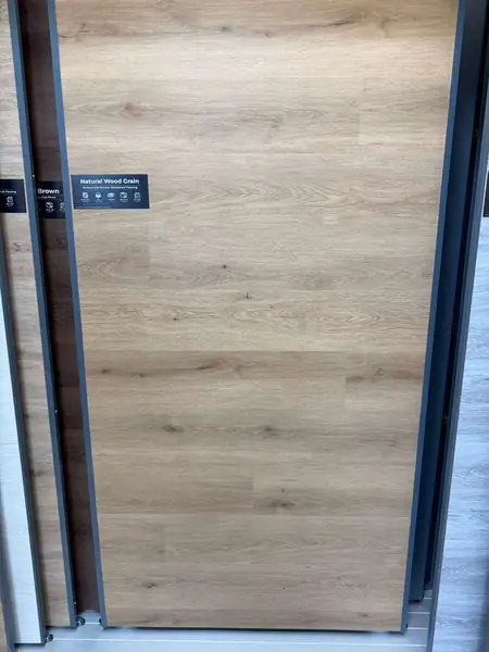 $1.59sqft  Natural Wood Grain Silvaris Waterproof Flooring 7 X 48, 10 pcs/box, 25.52 sq ft Per Box