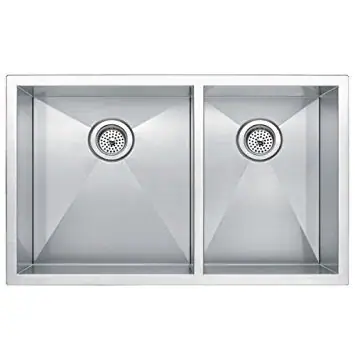 60/40 STAINLESS STEEL KITCHEN SINK 