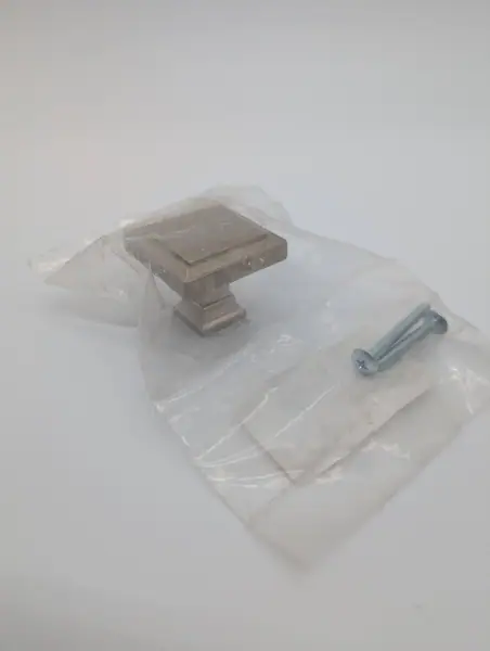 EMTEK Geometric Square Knob (US4)