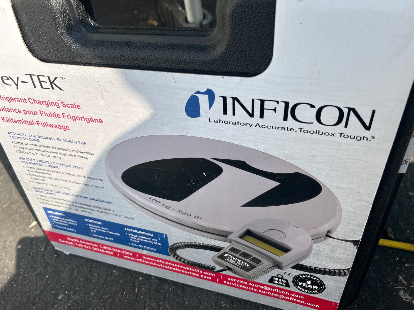 Infincon air conditioning scale