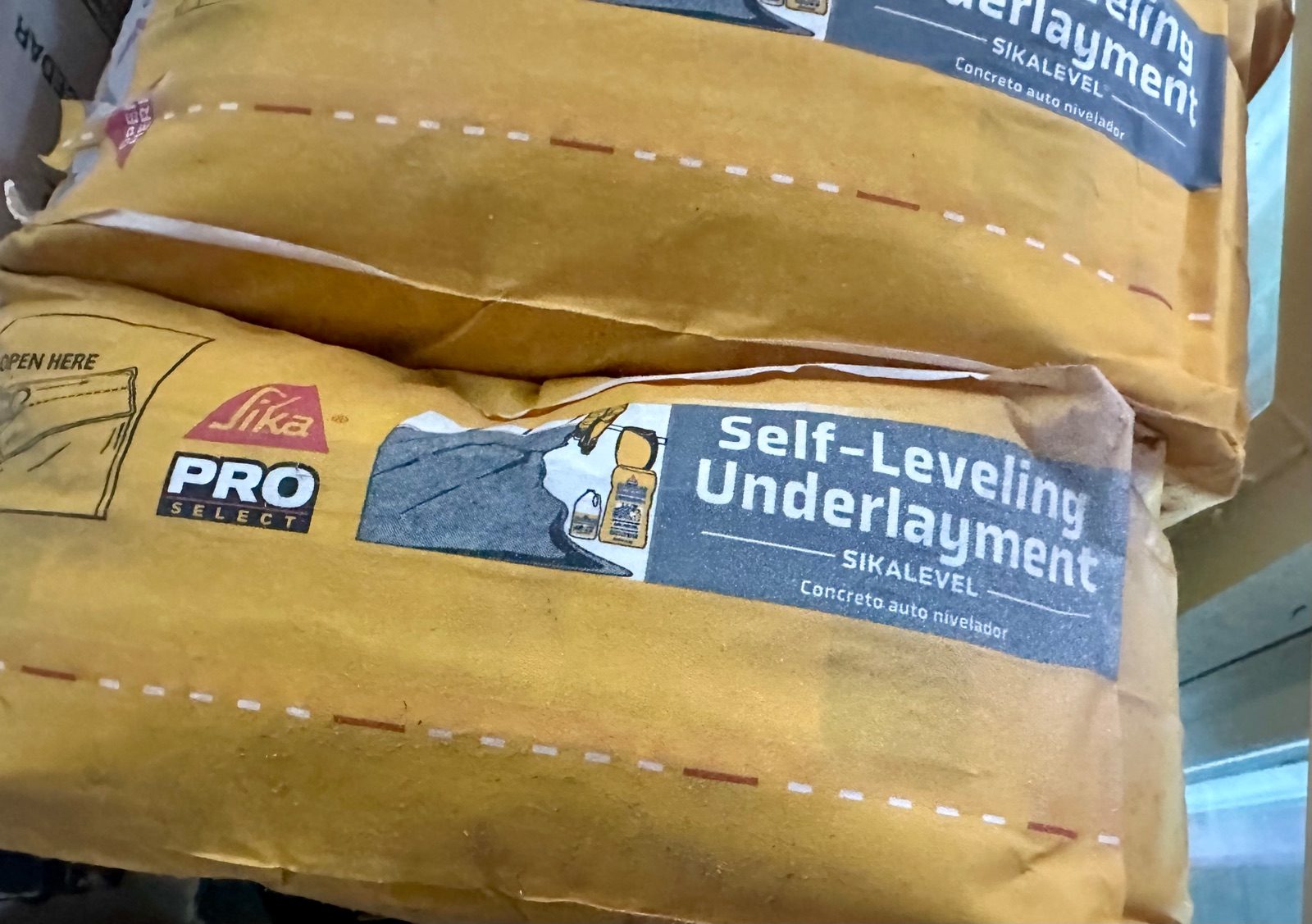 Sika Pro Select Self-Leveling Underlayment