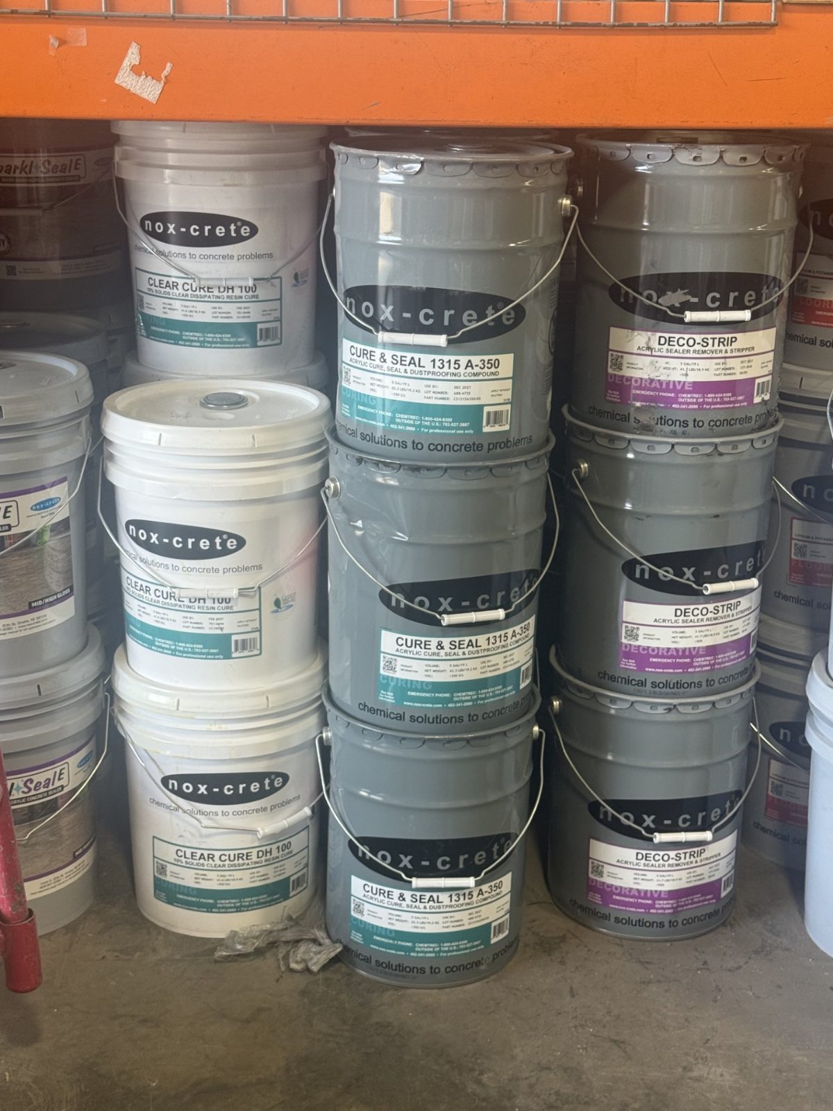 NOX-CRETE CURE & SEAL 1315 A – 5 GALLON PAIL