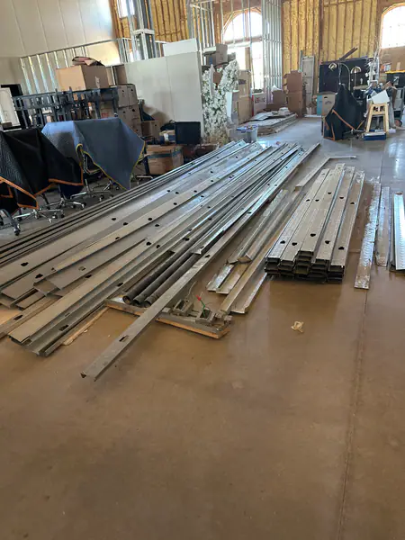 Aluminum framing studs