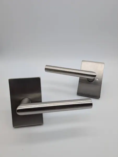 EMTEK Stuttgart Lever w/ RCT trim (US15)