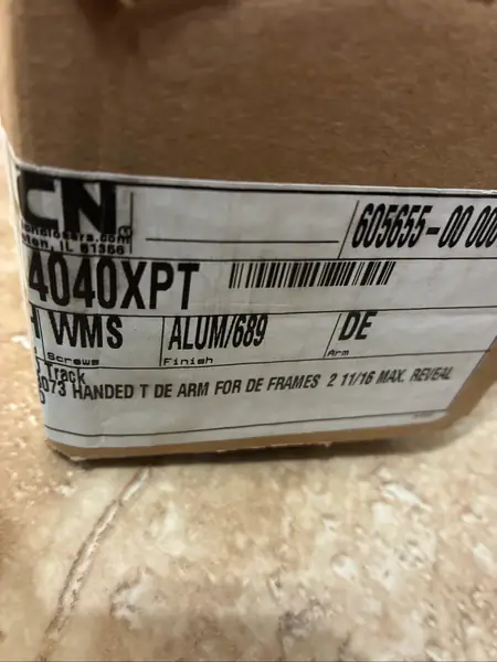 LCN DOOR CLOSER 4040XPT WMS ALUM 689 DE RH
