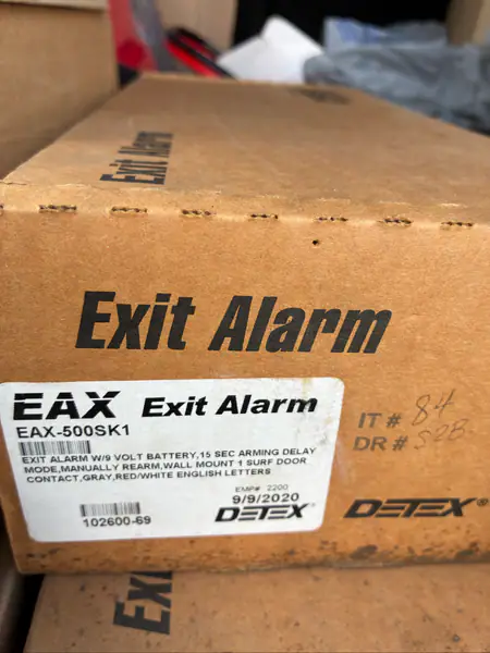Detex Exit Alarm. New!!!