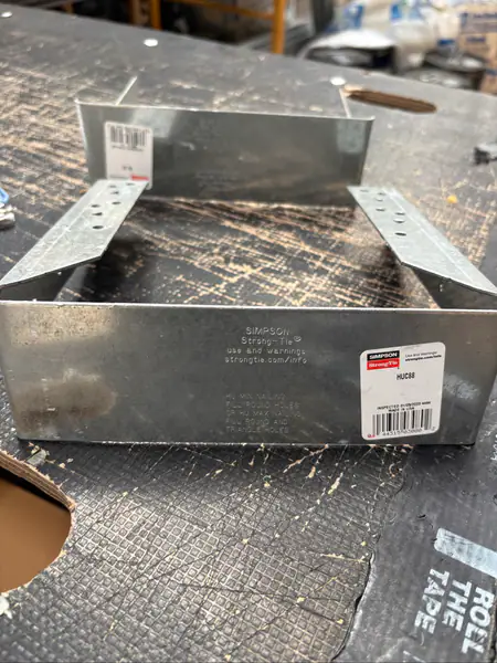 Simpson Strong Tie face mount