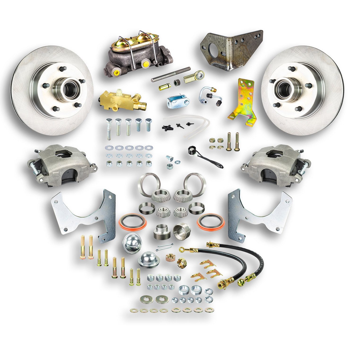 47-59 Chevrolet/GMC Truck, Manual Front Disc Brake Conversion Kit 5 x 4.75