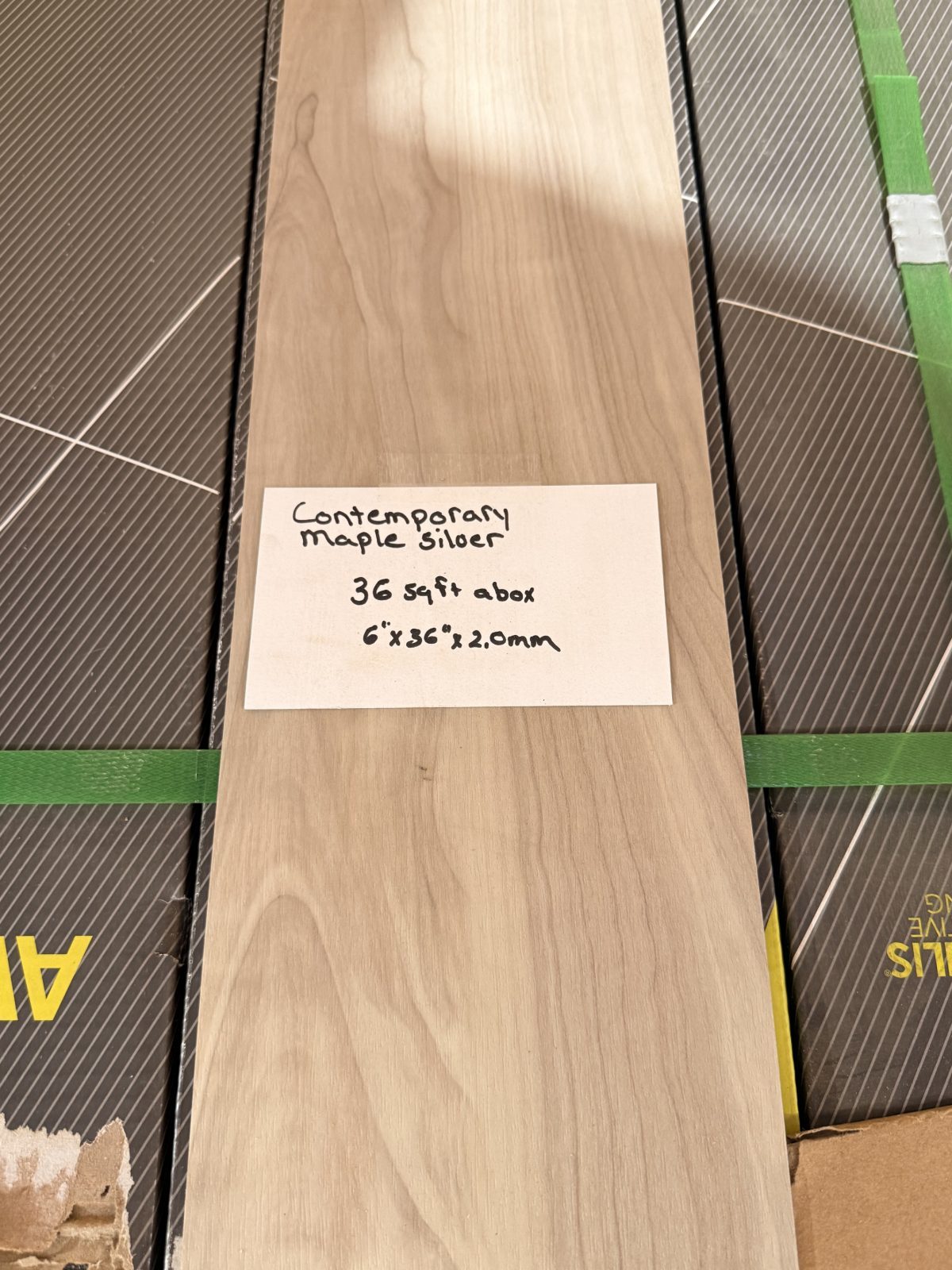 Contemporary Maple Silver LVP Flooring