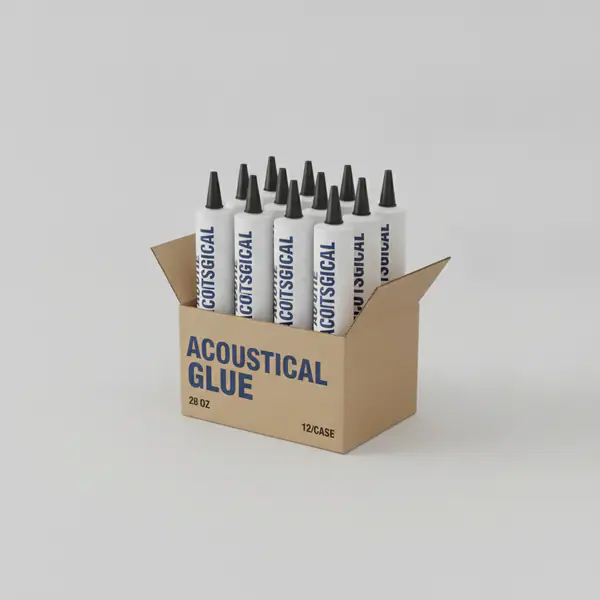 ACOUSTICAL GLUE  28 OZ 12/CASE