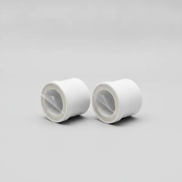 CRANE PVC PEEL & STICK END CAP 2PC WHT 85 [50]