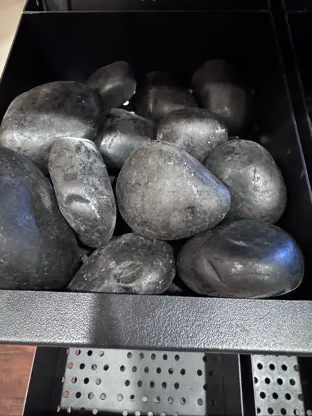 Black Polished Pebble