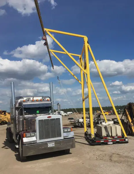Flexiguard Fall Protection with counter weights