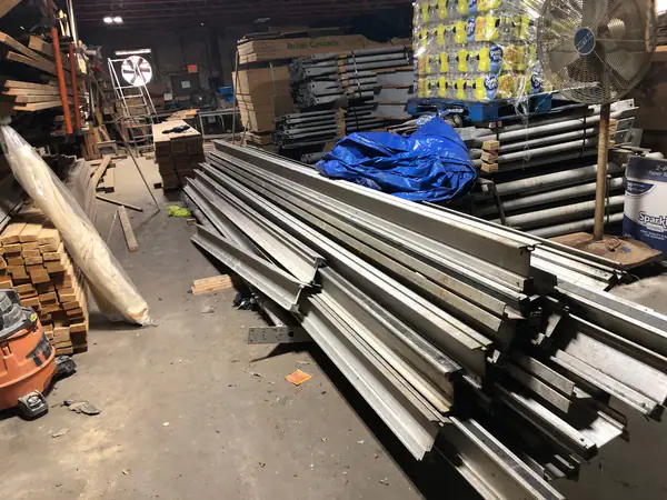 Aluminum I beams 6”x16’