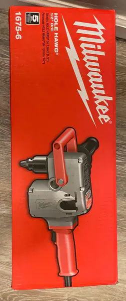 Milwaukee Hole Hawg 1/2” Drill