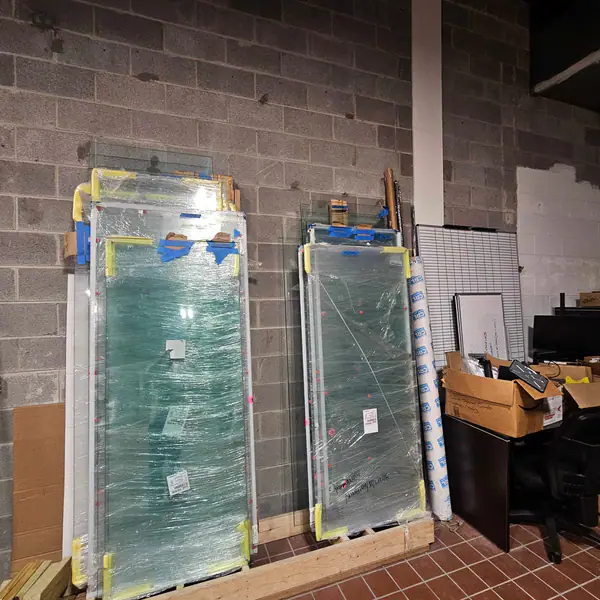Shower glass 