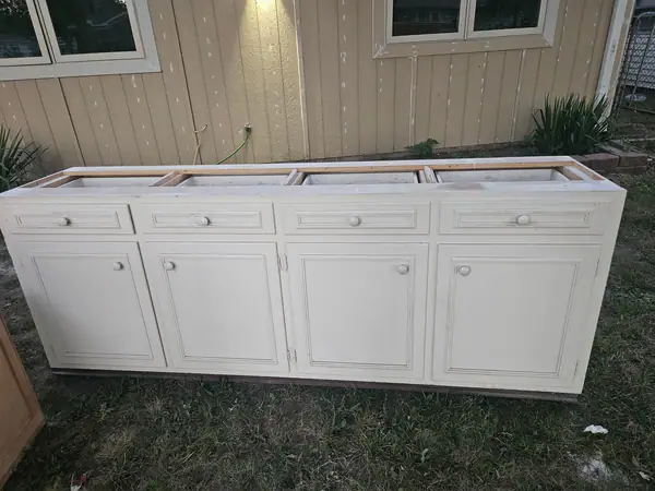 Wooden cabinets 