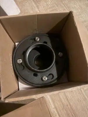 ROHL no hub cast iron shower drain with throat assembly
