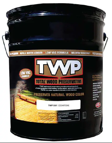 TWP (Total Wood Preservative) 1501 Professional Grade Oil Based Deck Stain