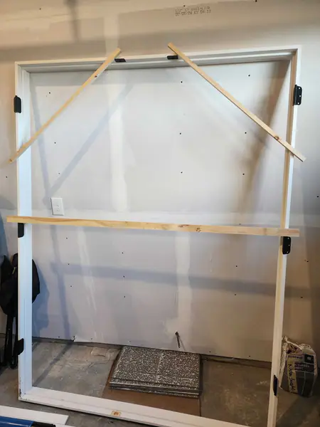 Double door frame and doors (30x80)