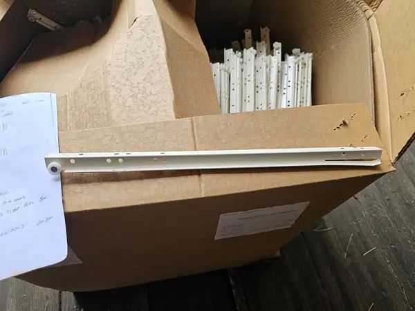 NEW Houck 20" Drawer Slides | $0.50/Set | Plant Closure Surplus | Bulk Sale