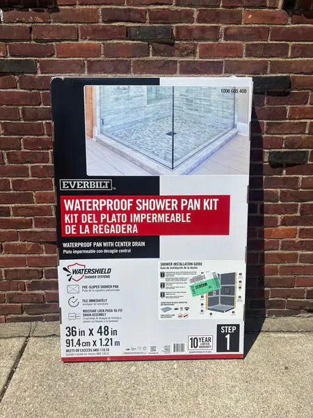 Shower base/pan 36x48 in 