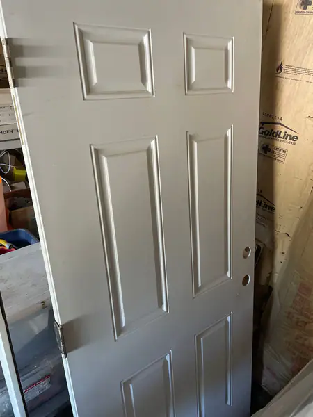 Exterior aluminum door 