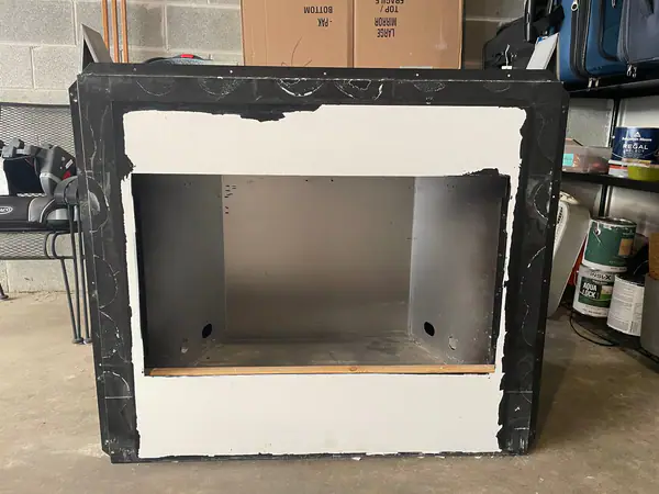 42” ventless fire box